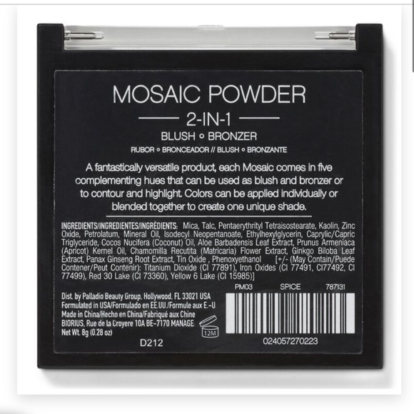 NWT! Brand New Palladio Herbal Mosaics Spice Bronzer - Picture 7 of 7